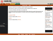 Tablet Screenshot of calhk.com